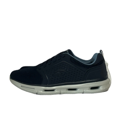Skechers Glide-Lite Men's Classic Shoes Fit With Memory Foam (Navy, Medium 9.5) - Picture 9 of 16